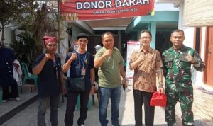 Ketua DPRD Muara Enim Ikut Donor Darah Dalam Giat Karang Asam Festival 2023