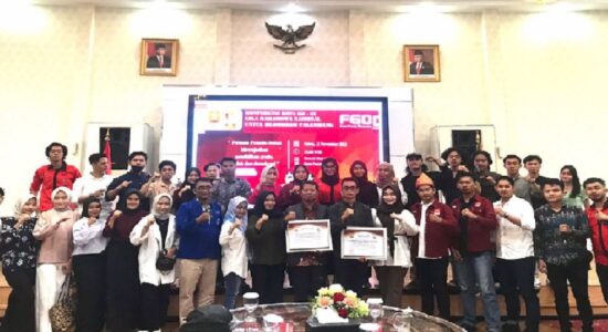 Dibuka Langsung Ketua EN LMND, Konferkot EK LMND Palembang Sukses Digelar