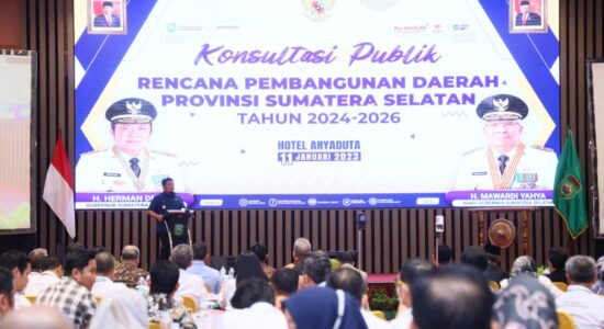 konsultasi-publik-rdp-sumsel Herman Deru Harapkan Semua Pihak Satu Frekuensi Bangun Sumsel Maju untuk Semua