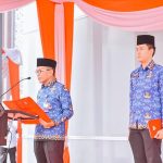 Sekda Sumsel Supriono Jadi Irup Upacara HUT ke-52 Korpri Tahun 2023 