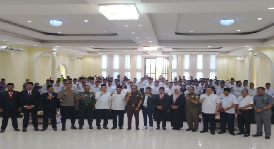 kpud-kabupaten-banyuasin 105 PPK Se-Banyuasin Dilantik dan Diberi Pembekalan