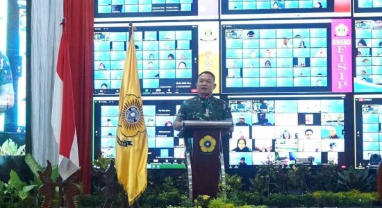 Wagub Mawardi Yahya Dampingi KSAD Berikan Kuliah Umum di UNSRI