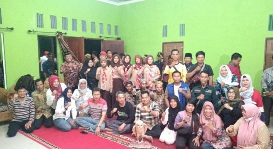 Bupati Banyuasin Silaturahmi dengan Tokoh Agama dan Tokoh Masyarakat Desa Jati Sari