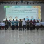 kunjungan-fauziah-mawardi-yahya-ke-muba Kunjungi Muba, Wakil Ketua TP PKK Sumsel Salurkan Bantuan KUR UMKM