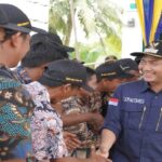 Bersama Dandim 0401, Pj Bupati Muba Kunjungi Pembangunan di Kecamatan Lalan