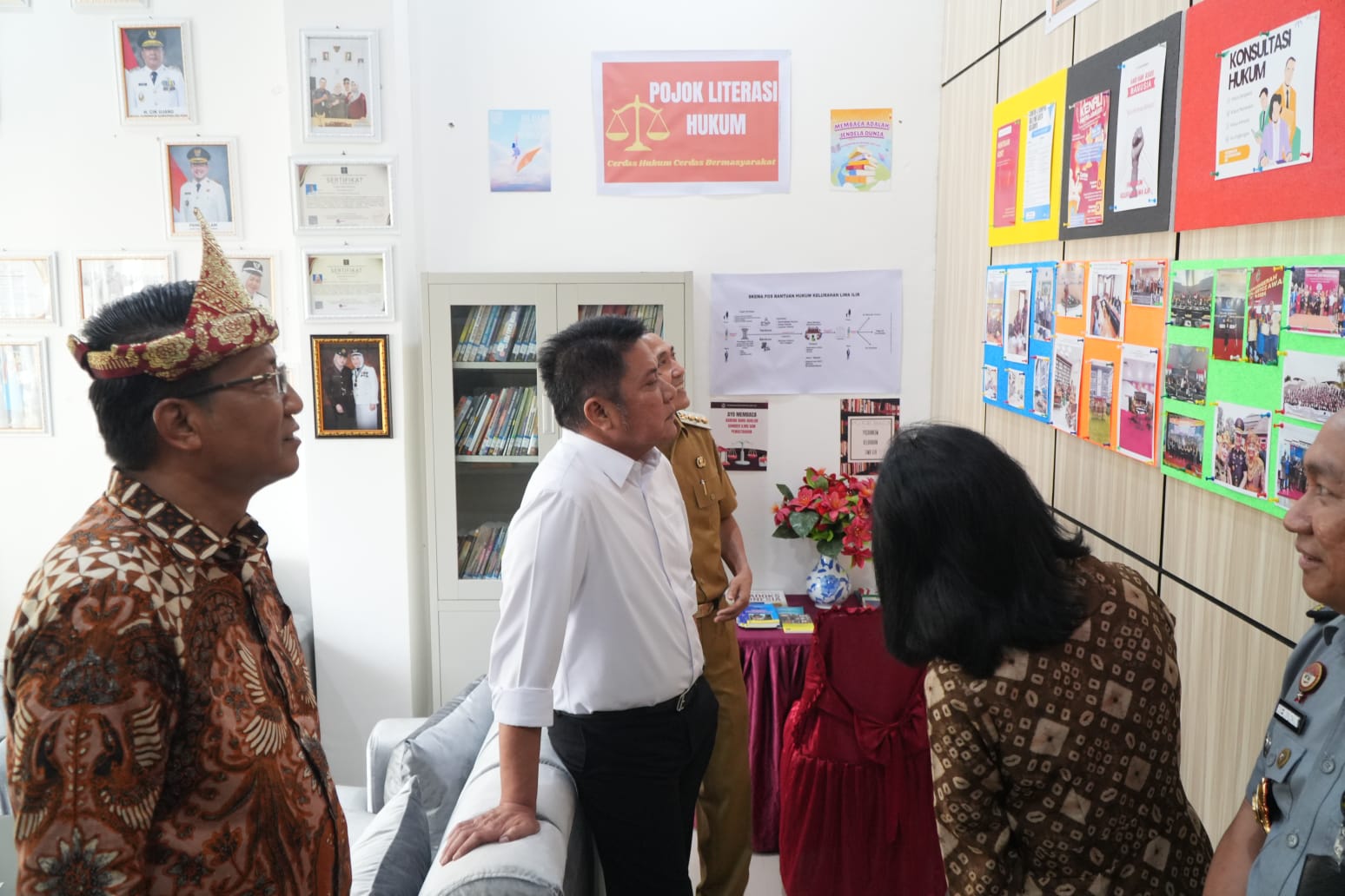 Kunjungan Menteri Supratman di Posbankum 5 Ilir : Wujud Nyata Keadilan Inklusif di Sumsel