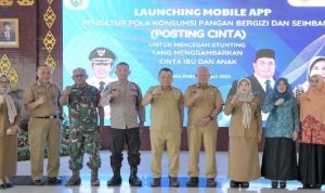 Launching Aplikasi Posting Cinta, Upaya Pemkab Muara Enim Tekan Angka Stunting