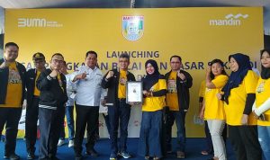 Tancap Gas Pasar Digital Kerjasama Bank Mandiri Region Sumsel Dan Pemkab Banyuasin