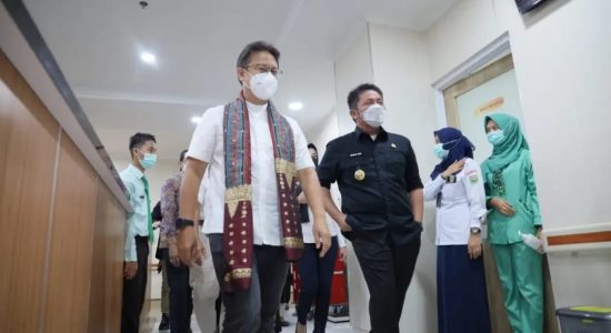 Menkes RI Takjub RSUD Siti Fatimah Miliki Fasilitas Hemodialisis dan Catherisasi Jantung Modern