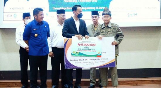 Masuk 8 Besar MTQ Nasional, Deru: Program Rumah Tahfidz Berhasil Cetak Qori Berprestasi