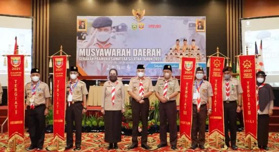 musda-pramuka-sumsel Kwarda, Kwarcab dan Kwaran Se-Sumsel Diminta Kompak Sukseskan Pertikara Nasional
