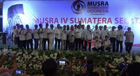 musra-IV-sumsel Mencari Sosok Pemimpin Baru, Musra IV di Kota Palembang Dihadiri 3000 Peserta