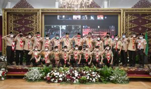 Wagub Mawardi Ajak Pramuka Sumsel Aktif Berbakti Tekan Penyebaran Pandemi Covid 19