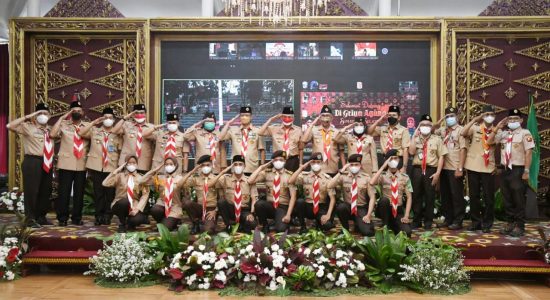 Wagub Mawardi Ajak Pramuka Sumsel Aktif Berbakti Tekan Penyebaran Pandemi Covid 19