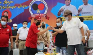 Plh Sekda Sumsel Resmi Tutup Kejurda Tenis Meja Gubernur Cup 2021