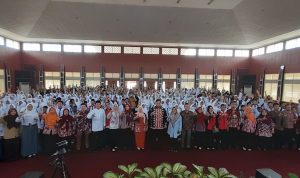 Kemenkominfo RI Gelar Nobar Literasi Digital, Ribuan Pelajar Banyuasin Antusias