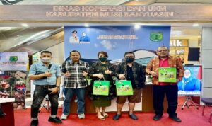 Pemkab Muba Unjuk Produk Unggulan Gambo di Pameran UKM di Batam
