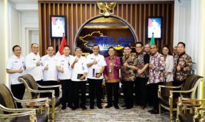 Terima Audiensi Panitia Natal OKKSS, Deru: Sumsel Junjung Tinggi Toleransi Antar Umat Beragama