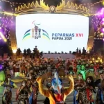 Memukau ! Pembukaan Peparnas XVI 2021 "Cahaya Kemenangan dari Timur Papua"