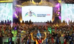Memukau ! Pembukaan Peparnas XVI 2021 "Cahaya Kemenangan dari Timur Papua"