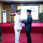 Pelantikan Kepala Desa Paldas, Pj Bupati Hani Syopiar Rustam Harapkan Kades Bekerja dengan Baik