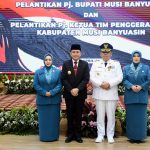 Pj Gubernur Agus Fatoni Resmi Lantik Sandi Fahlepi sebagai Pj Bupati Muba