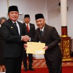 Lantik Sekda Muba, Gubernur: Emban Amanah ini Dengan Penuh Tanggungjawab dan Fleksibel