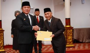 Lantik Sekda Muba, Gubernur: Emban Amanah ini Dengan Penuh Tanggungjawab dan Fleksibel