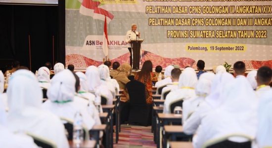 Deputi LAN RI Puji Komitmen Pemprov Sumsel Meningkatkan Kompetensi SDM
