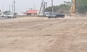 Masyarakat Gelumbang Keluhkan Tebaran Debu dari Proyek Fly Over