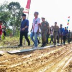 pembangunan-ponpes-baitul-huda Kunjungi Desa Sukaraya Musirawas, Deru Tinjau Pembangunan Ponpes Baitul Huda