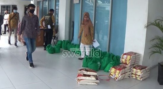 BAZNAS Kota Palembang Salurkan 750 Sembako Kepada Lansia