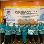 Merry Hani Resmi Dikukuhkan Menjadi Ketua Pembina Posyandu Kabupaten Banyuasin