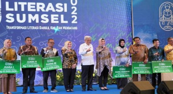 Pemkab Muara Enim Sabet Juara Pertama Festival Literasi Sumsel 2022