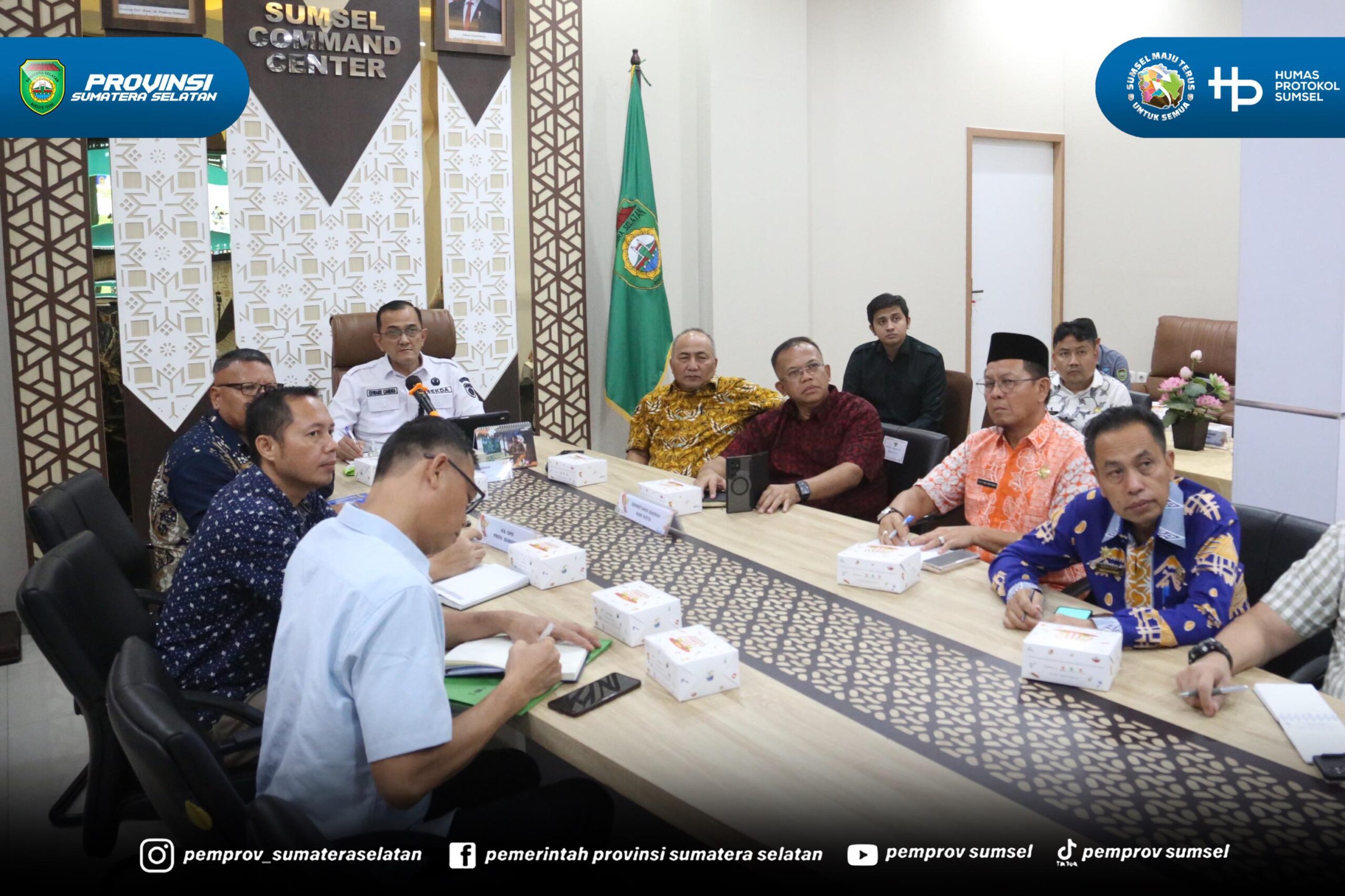 Dukung Program Makan Siang Gratis, Pemprov Sumsel Dorong Kabupaten/Kota Siapkan Lahan Untuk SPPG