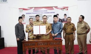 Dukung Pelaksanaan Pemilu, Pj Bupati Banyuasin Teken NPHD