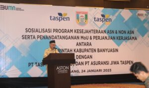 Tingkatkan Kesejahteraan ASN, PPPK dan Non ASN, Pemkab Banyuasin Tandatangani MoU