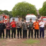 Wabup Banyuasin Hadiri Apel Siaga Bencana Kesiapan Penanggulangan Kebakaran 
