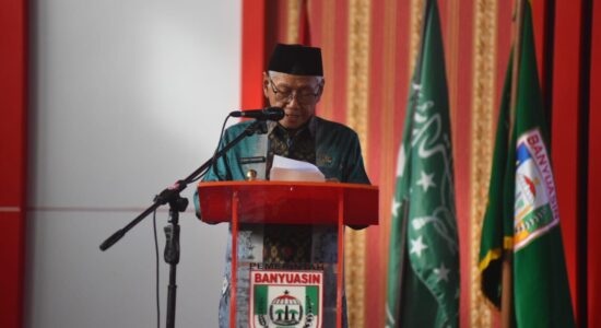 Wabup Banyuasin Harapkan PD PKPNU Ciptakan Kader NU yang Tangguh