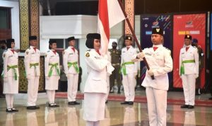 Herman Deru Kukuhkan Paskibraka Provinsi, Optimis Upacara Akan Berjalan Baik