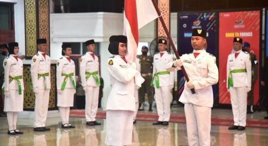 Herman Deru Kukuhkan Paskibraka Provinsi, Optimis Upacara Akan Berjalan Baik