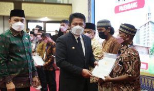 Herman Deru Komitmen Percepat Realisasasi Sertifikasi Tanah Wakaf di Sumsel