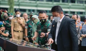 Resmikan Gedung Makodam II Sriwijaya dan Makorem 044/Gapo, Jenderal Dudung Puji Herman Deru