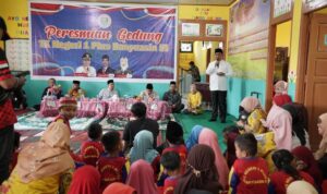 Bupati Banyuasin Resmikan Pembangunan dan Rehab Gedung TK Negeri 1 Banyuasin III 