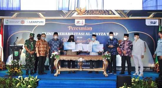 Herman Deru Resmikan Klinik Rehabilitasi Narkoba Gratis Untuk Masyarakat