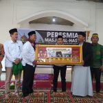 peresmian-masjid-al-hasyim Resmikan Masjid Al-Hasyim Kelurahan Tanah Mas, Bupati Beri Sumbangan 10 Juta