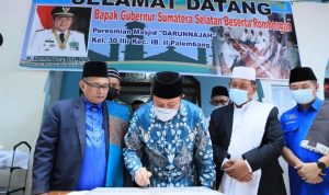 Herman Deru Apresiasi Kerukunan Antar Warga di Sekitar Masjid Darujannah Kelurahan 30 Ilir