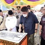 peresmian-pasar-di-betung-barat Deru Yakin Pasar Sentul Permai Betung Barat Jadi Pusat Ekonomi Baru Warga