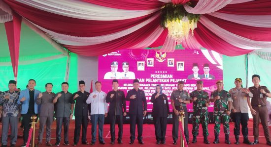 peresmian-pemekaran-kelurahan Askolani Resmikan 8 Kelurahan Baru Kecamatan Betung dan Talang Kelapa