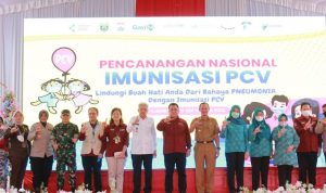 Peresmian Puskesmas Talang Jambe dan Pencanangan Imunisasi PVC